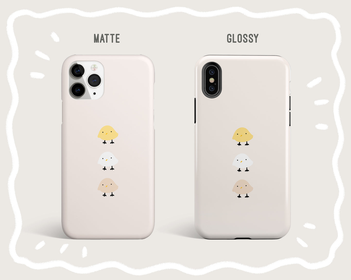 Three Chicks Phone Case
