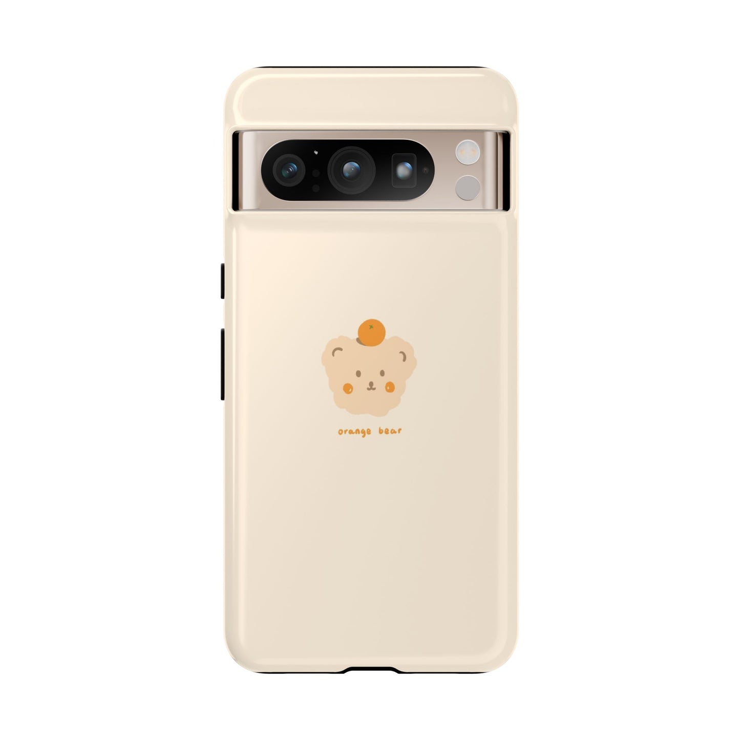 Orange Bear Phone Case