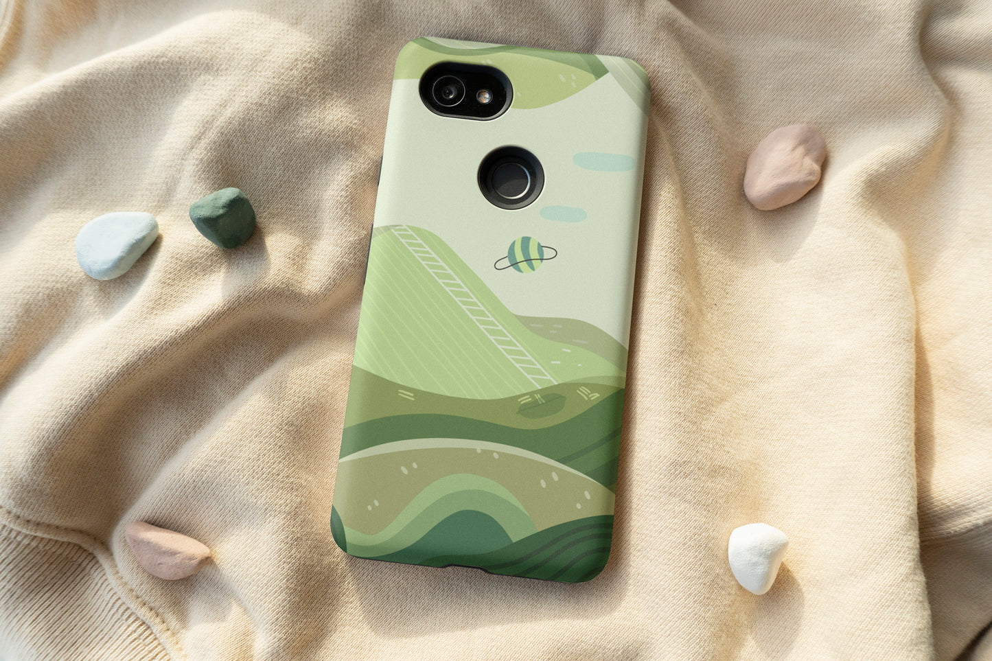Green Land Phone Case