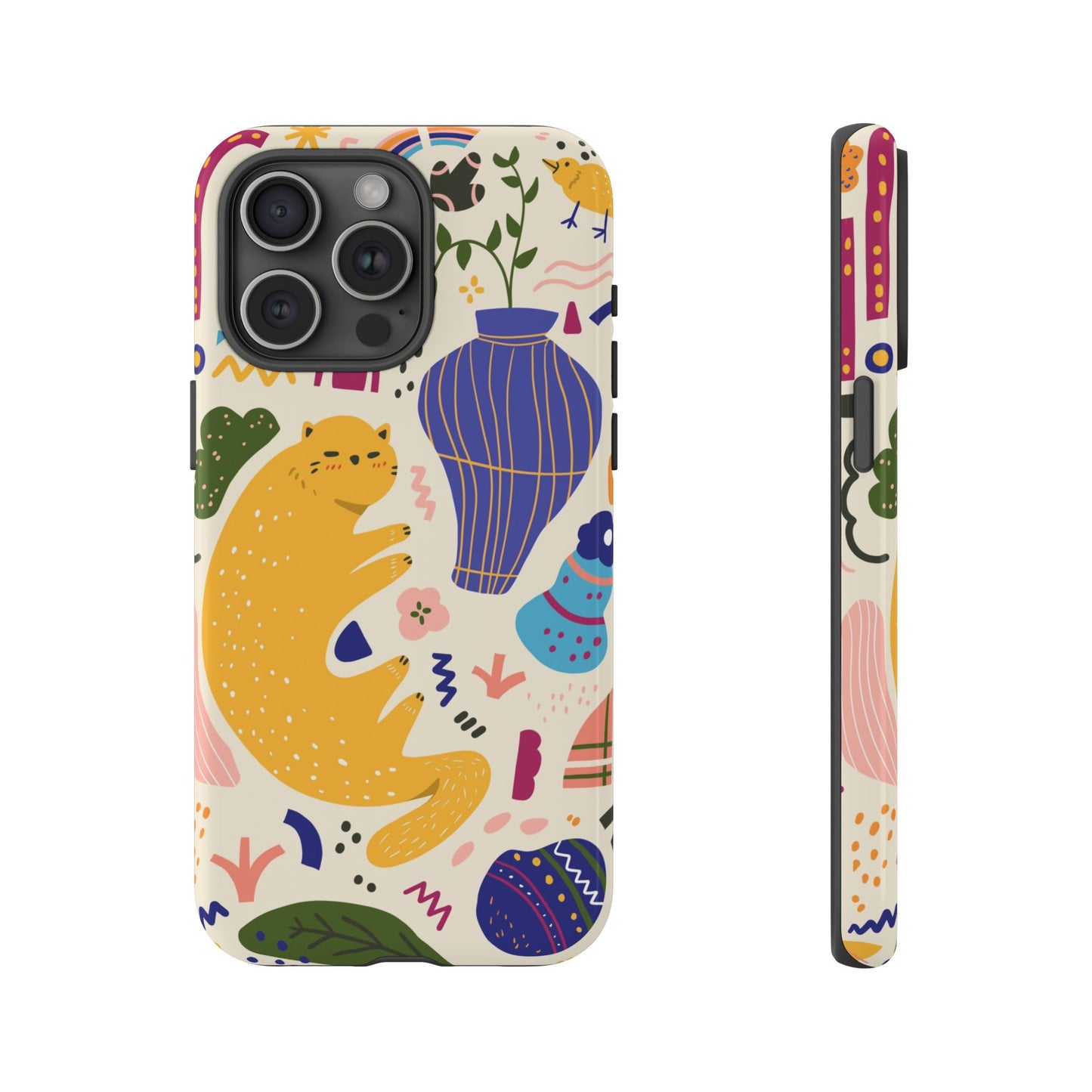 Dreamy Cat And Her Wonderland Phone Case