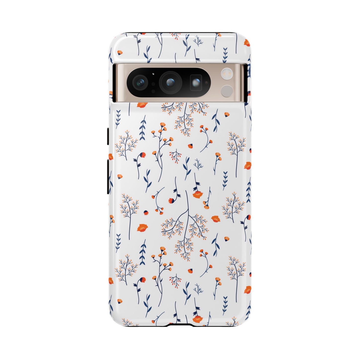Vintage Flower Pattern Phone Case