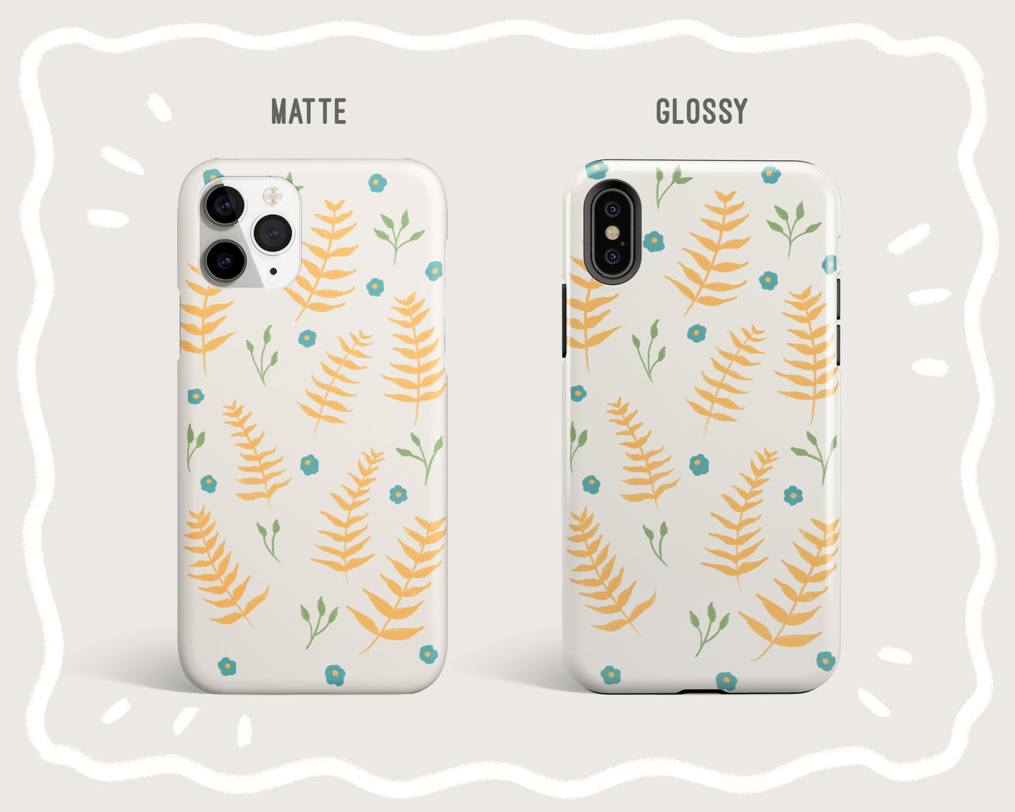 Yellow Leaves Phone Case
