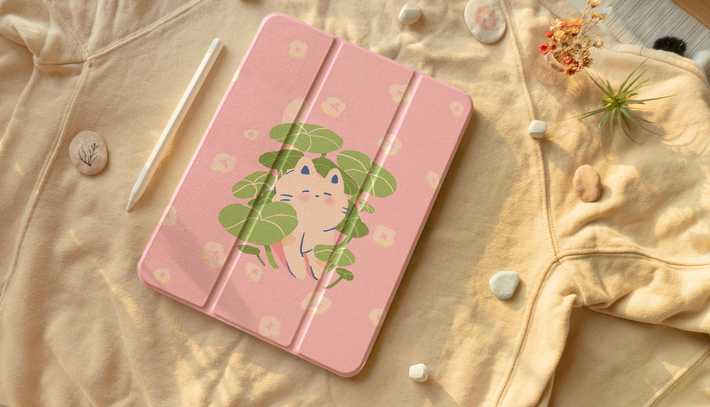 Secret Garden Cat iPad Case
