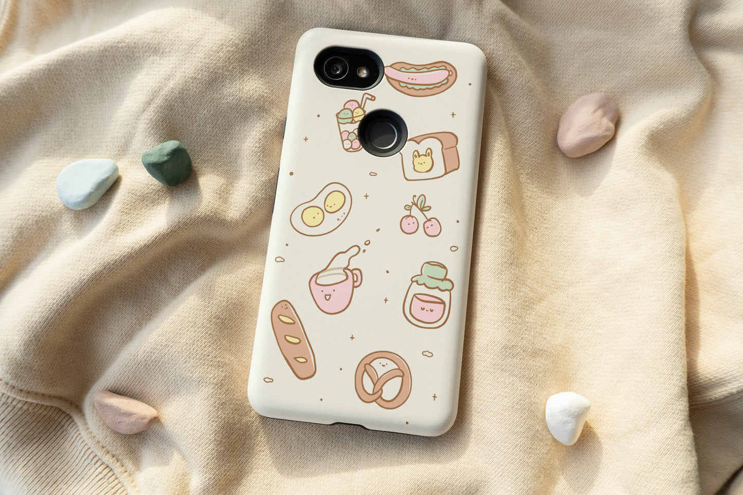 Cute Food Gathering Phone Case
