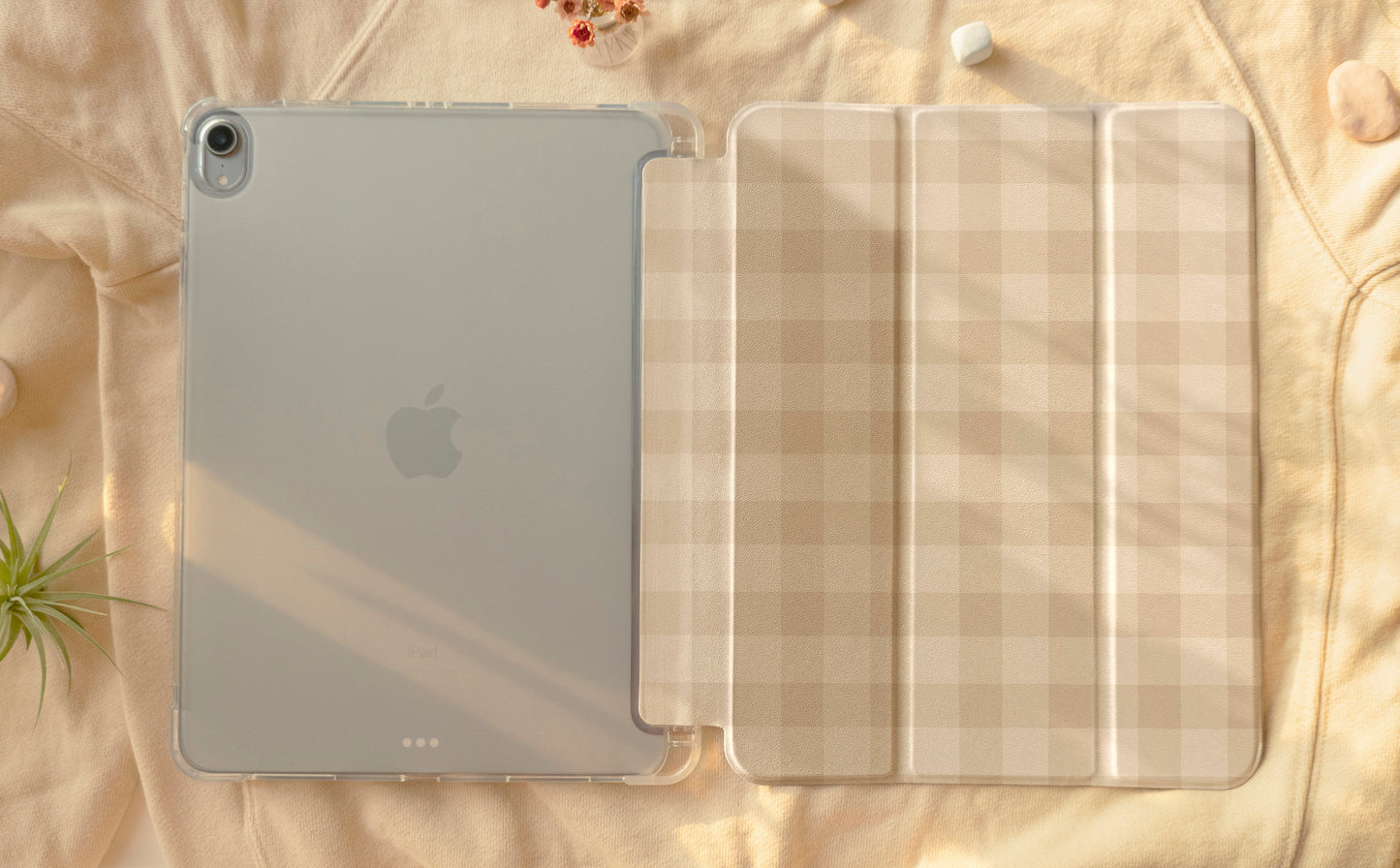 Brown Stripe iPad Case