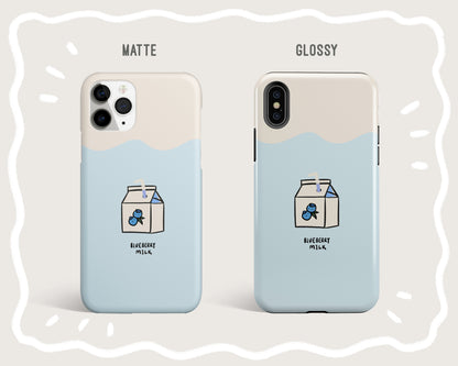 Blueberry Milk Phone Case