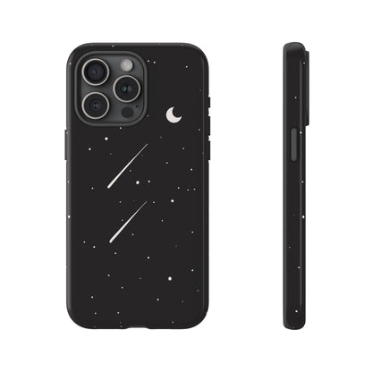 Black Galaxy Art Phone Case