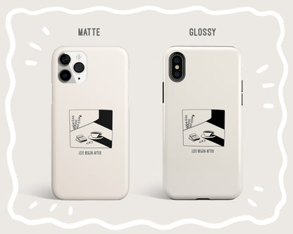 Life Begin After Phone Case