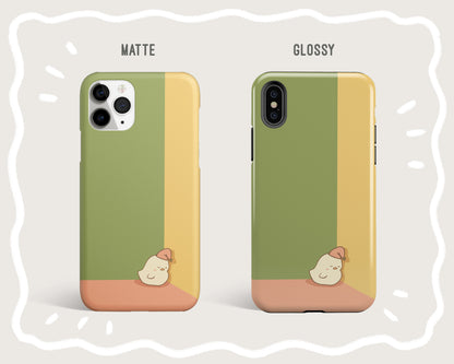 Sleepy Chick Phone Case