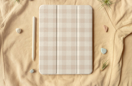 Brown Stripe iPad Case
