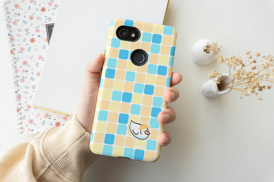 Duck In Swimming Pool Phone Case