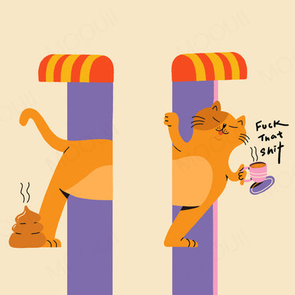 Fuck That Shit Cat