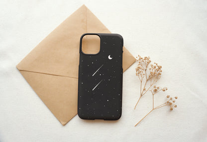 Black Galaxy Art Phone Case